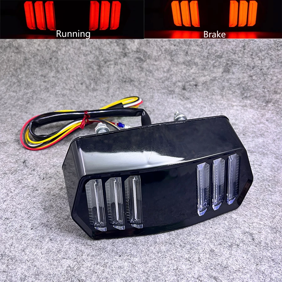 

Задний стоп-сигнал для мотоцикла, светодиодный задний фонарь, указатели поворота, ходовой стоп-сигнал, лампа для Honda MSX125 CBR650F CTX700N CTX700