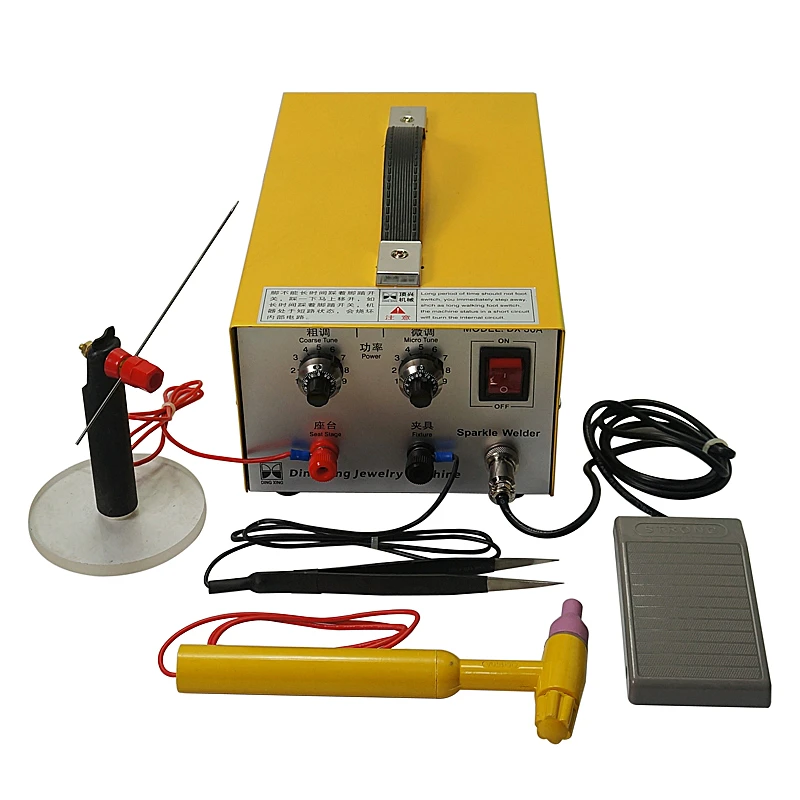 

400W DX-30A Handheld Stainless Steel Laser Spot Welder Welding Machine for Platinum, Gold, Silver