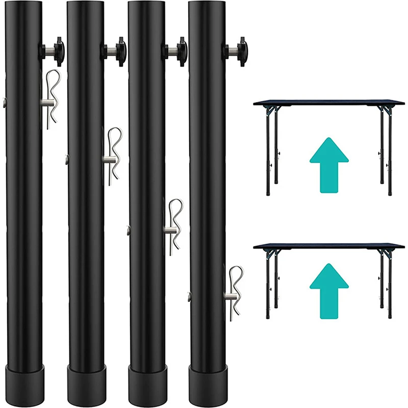 Table Leg Extenders High Quality Material Adjustable Height Table Leg Extenders Not Easy To Deform For Home Hotel