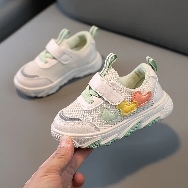

2022 New Fashion Baby Shoes Autumn New Toddler Sneakers Breathable Mesh Kids Shoes For Boys Little Girls Children Sports Shoes
