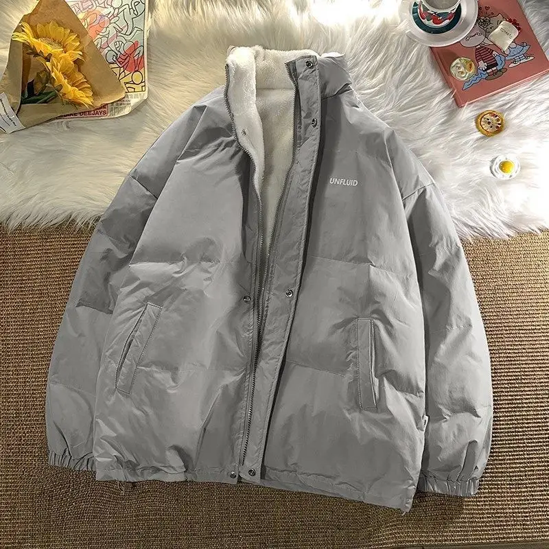 Мужская теплая парка зимняя новая утепленная куртка в гонконгском стиле