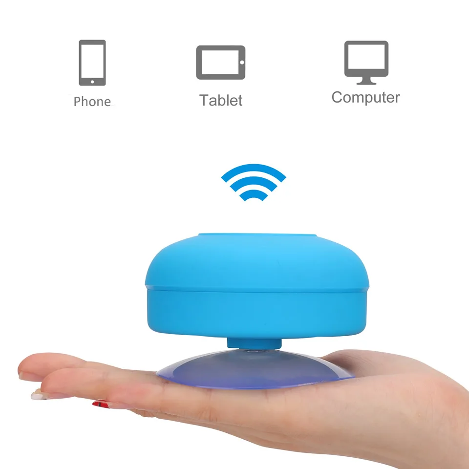 Портативный мини Bluetooth-динамик беспроводной водонепроницаемый динамик для душа