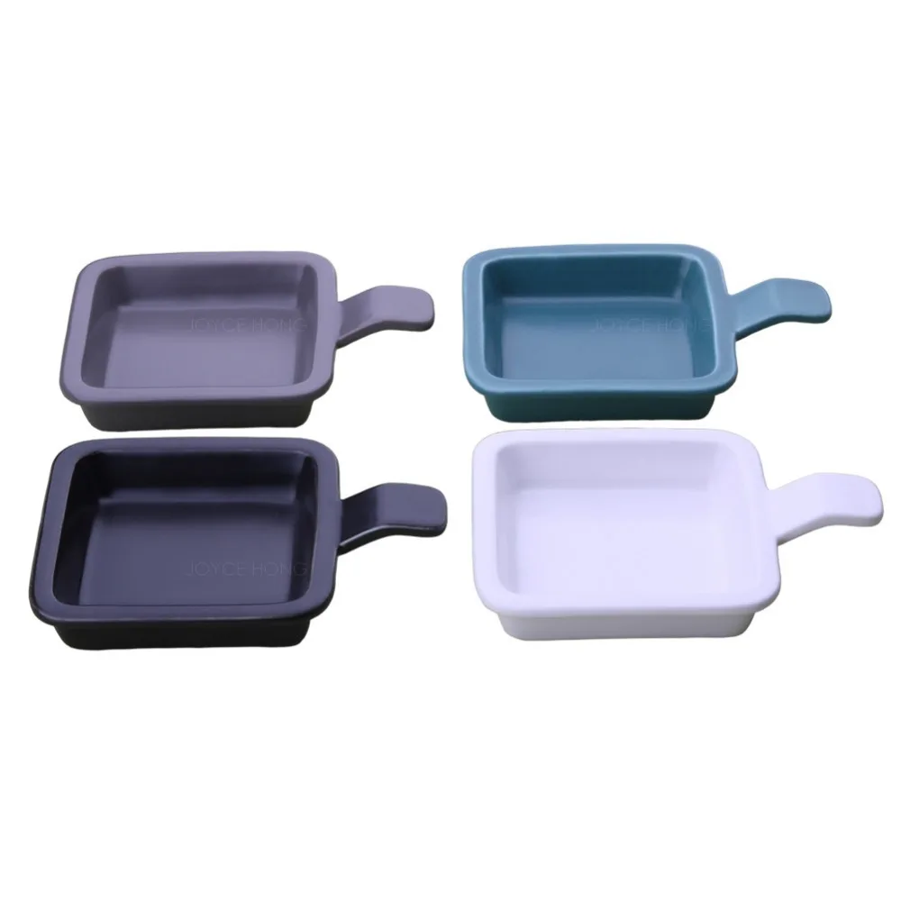 

Sauce Dish Ceramic Dipping Bowls With Handle ,Porcelain Dip Sauce Bowls/Dishes for Soy Sauce,Snack, Ketchup, BBQ or Seasoning
