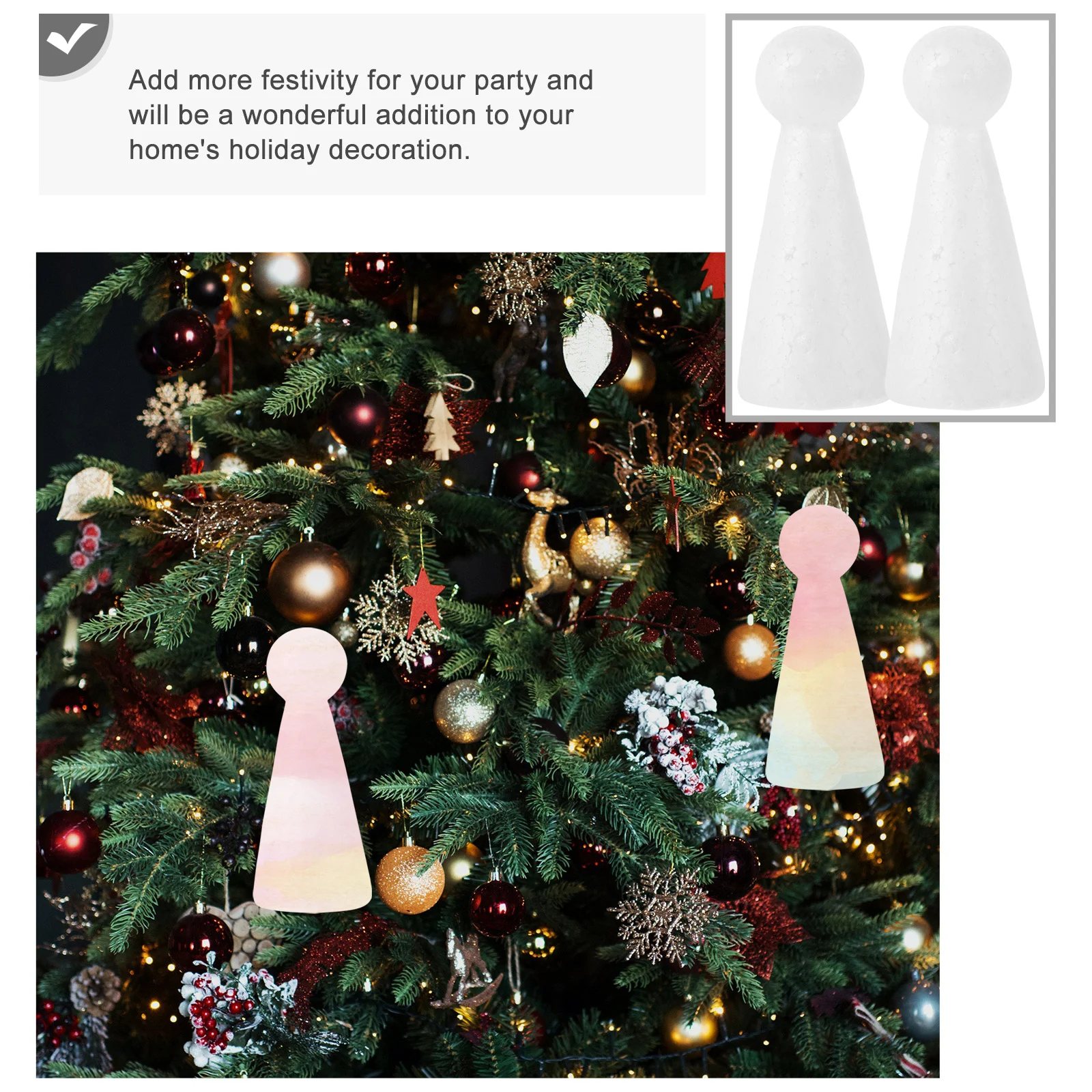 10 шт. шарики из полистирола для рукоделия подвеска пенопласта детские украшения