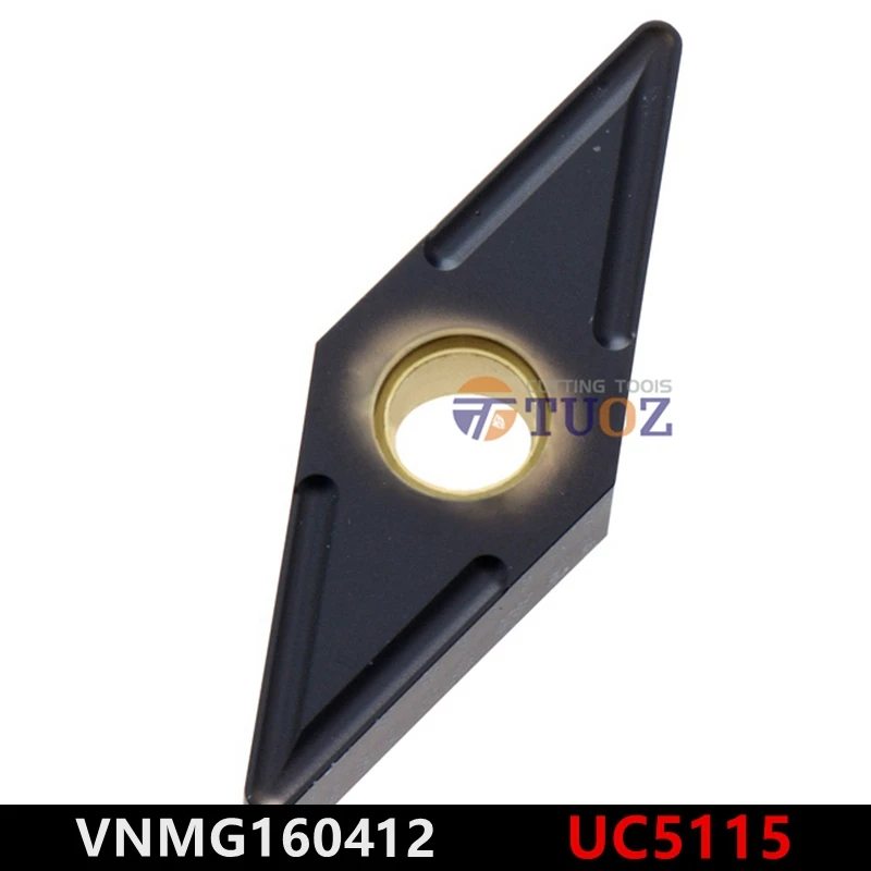 

100% Original VNMG160404 VNMG160408 VNMG160412 UC5115 Carbide Inserts VNMG 160408 160412 Turning Tools Special for Cast Iron