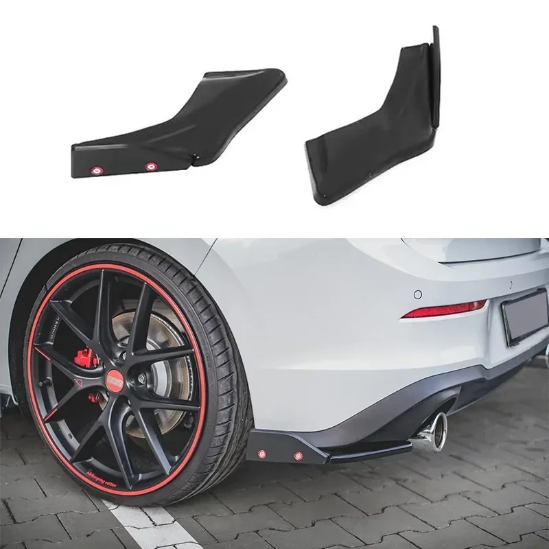 Для Volkswagen Golf Mk8 8 GTI Maxton стиль задние боковые разветвители задний бампер