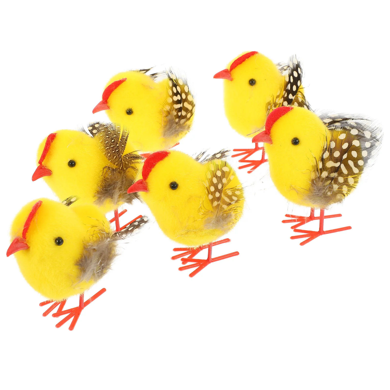 

Easter Chicken Chicks Chick Plush Toy Toys Stuffed Mini Animal Decoration Party Ornament Favors Baby Decor Yellow Figurine