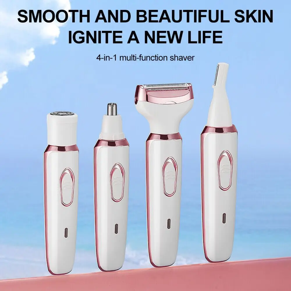 

Cordless Razor Trimmer Electric Trimmer Hair Rechargeable Electric Shaver Epilator Facial Shaver Arm Hair Remover