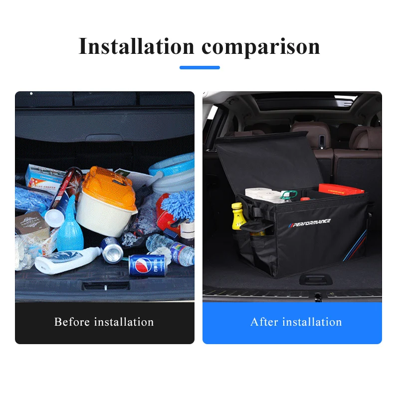 Автомобильный багажник коробка для хранения сумка путешествий из ткани Оксфорд