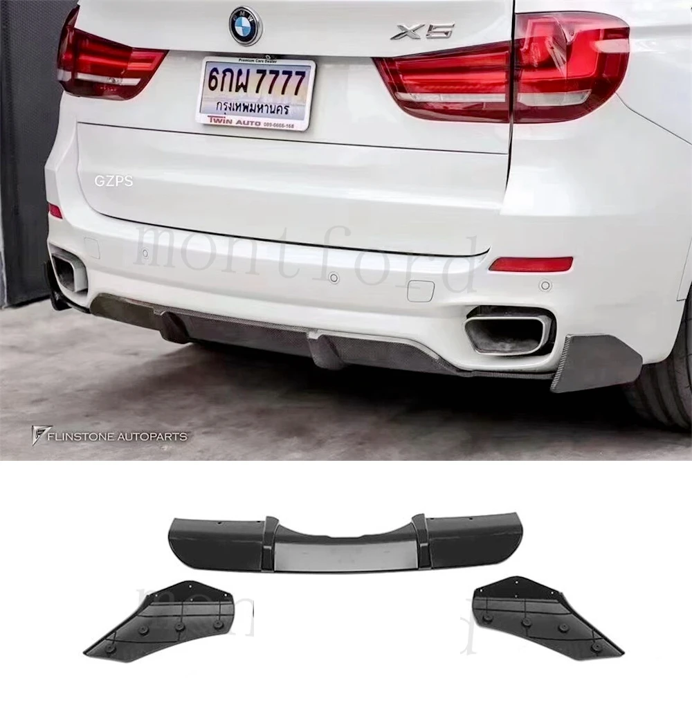 

Диффузор для заднего бампера BMW F15 X5 M Tech Sport 2014-2018 P
