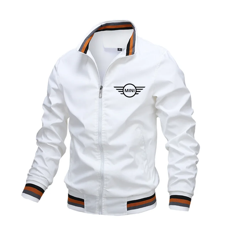

2022 Men's Fashion MINI Printed trench jacket Casual jacket Men's outdoor sport jacket Spring/fall Army Cargo bomber Jacket Men'