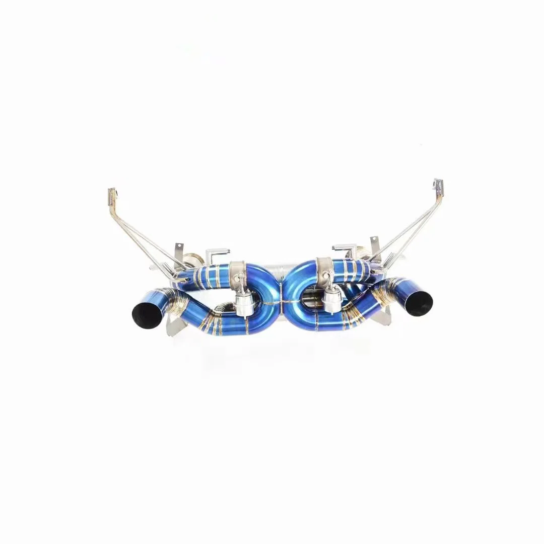 Гоночный автомобиль из титанового сплава Catback глушитель спортивный звук для