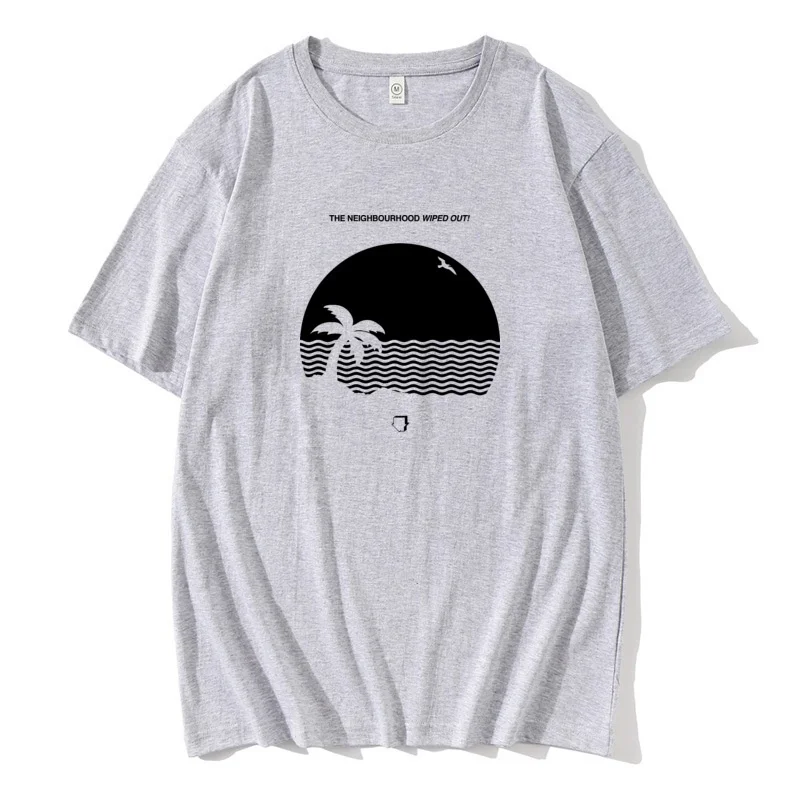 

Summer Hot House Album Beach 3D Printed Men's T Shirt O Neck Short Sleeve Hawaiian Fun Neighborhood Plus Size Loose Casual Top