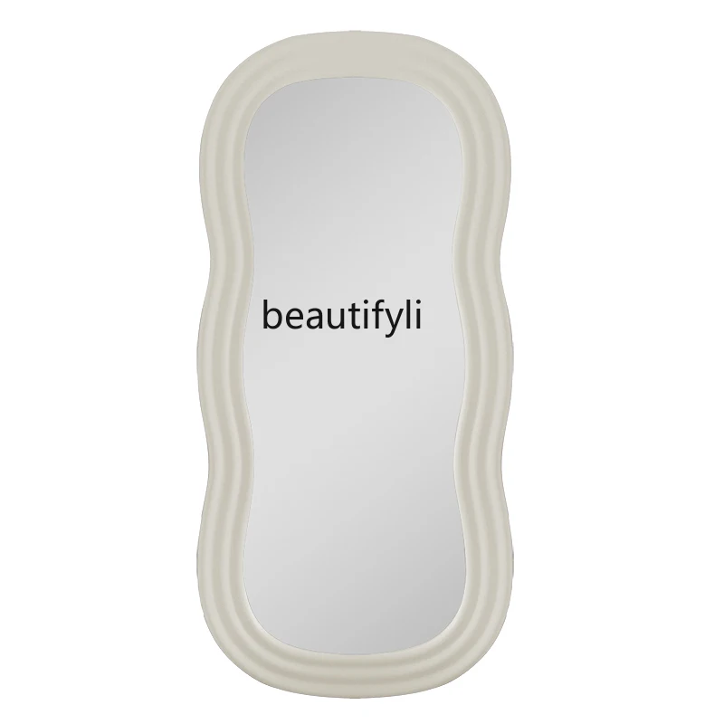 

CXH Body Mirror Cloakroom Floor Mirror Home Bedroom Wall Hanging Fitting Mirror