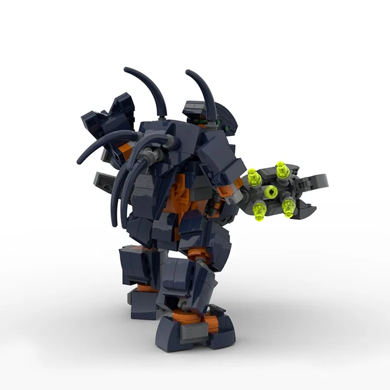 Moc 436 шт. Halo Infinite: Модель охотничьего монстра строительные блоки креативная сборка