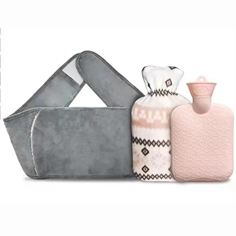 

[Three Piece Set] Water Injection Warm Belt, Hot Water Bag, Warm Belt, Warm Hand, Warm Waist, Warm Belly, Water Injection Belt