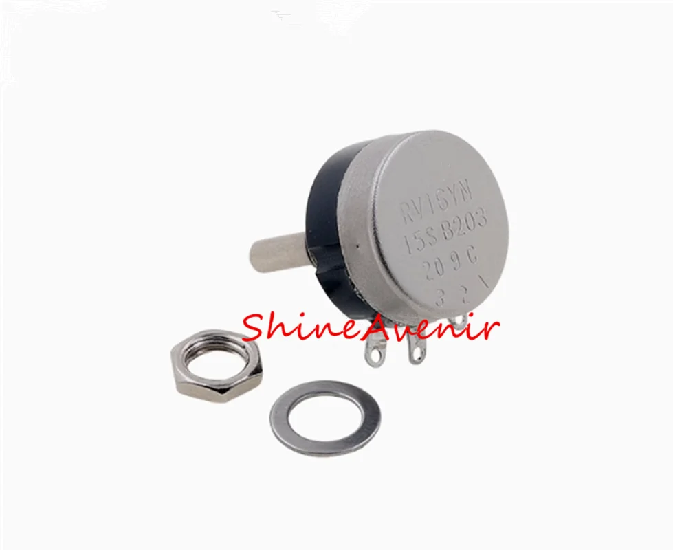 10 шт. маленький потенциометр из углеродной пленки RV16YN15S B102/B103/B104/B202/B203/B204/B502/B503/B504