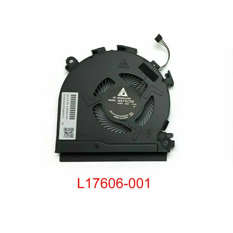 Новый вентилятор охлаждения процессора и графического для HP Spectre X360 15T-CH 15-ch011dx