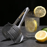 stainless steel potato slicer tomato cutter tool shreadders fruit lemon cutting holder slice cooking tools kitchen accessories
