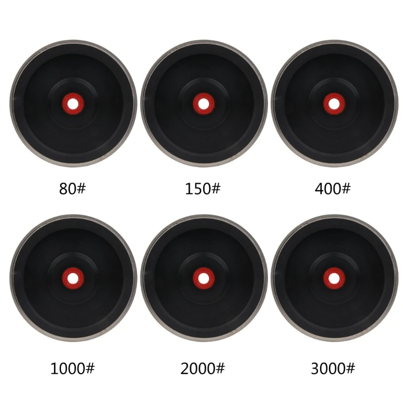 

6 Inch 150mm High Speed Grinding Wheels Sanding Discs CBN Wheel Sandpaper Flap Discs for Die Grinder Angle Grinder G5AB