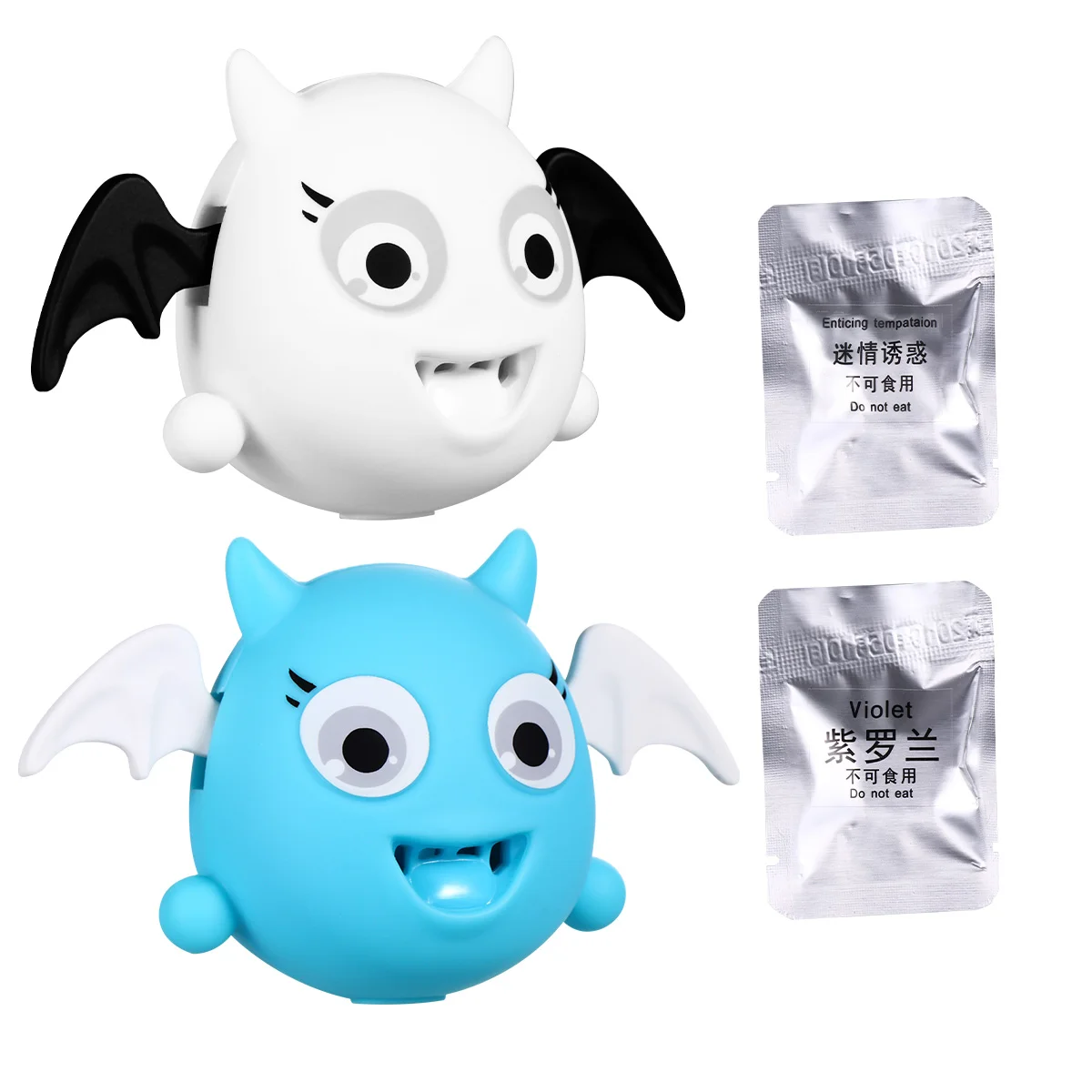 

2Pcs Car Air Aroma Diffuser Cartoon Perfume Clip Car Vents Scent Odor Freshener