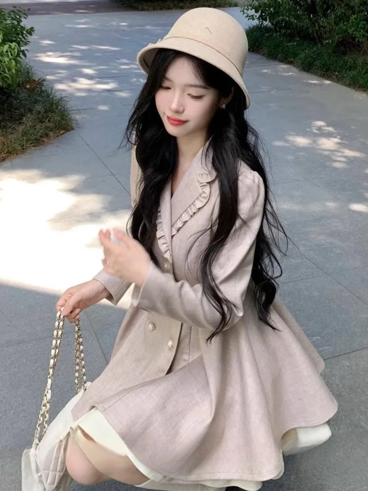 Женский винтажный костюм-накидка элегантный комплект из двух предметов