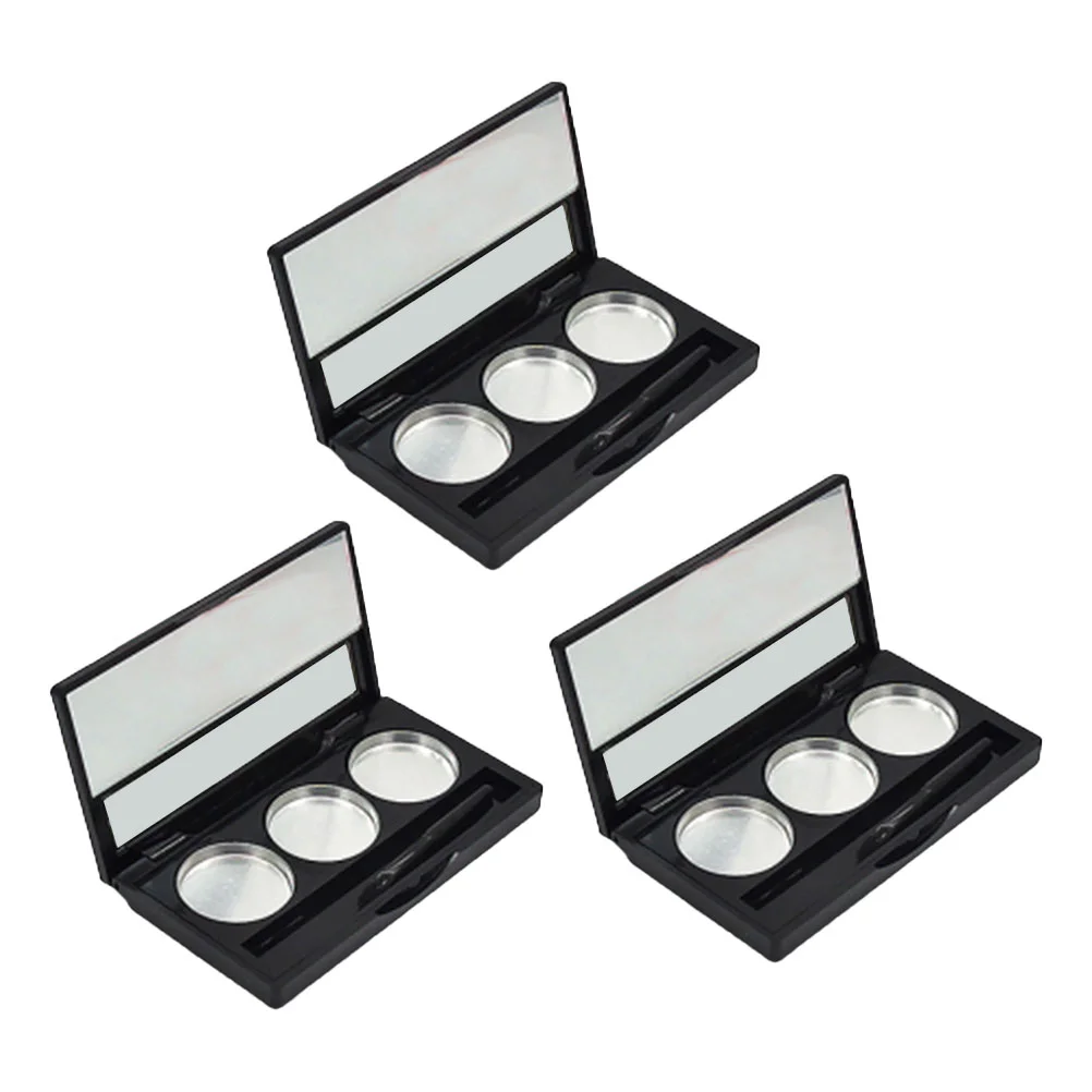 3pcs Make Up Storage Box Eyeshadow Container Eyeshadow Organizer