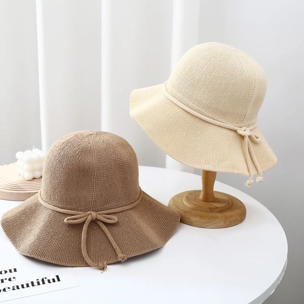 

Straw Hat Sun Hat Big Brim Sunscreen Cap Breathable Fisherman's Hat for Summer Outdoor Travel Women