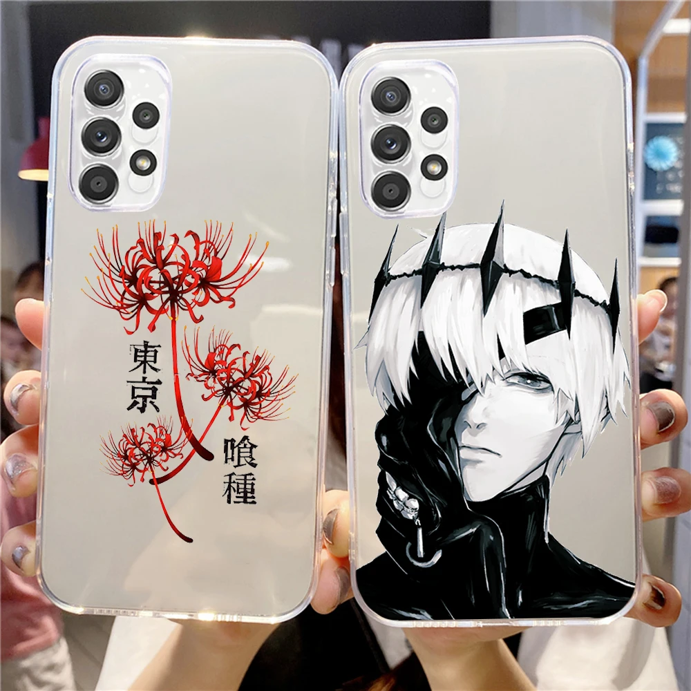 

Tokyo Ghoul clear phone case for Samsung Galaxy note S21 S20 S9 S30 A71 A51 S10 A50 S22 10 fe ultra 4g 5g plus