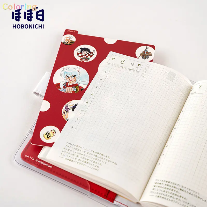 Доска-карандаш Hobonichi Inuyasha для A5 A6 неделе сотрудничество с популярными по всему