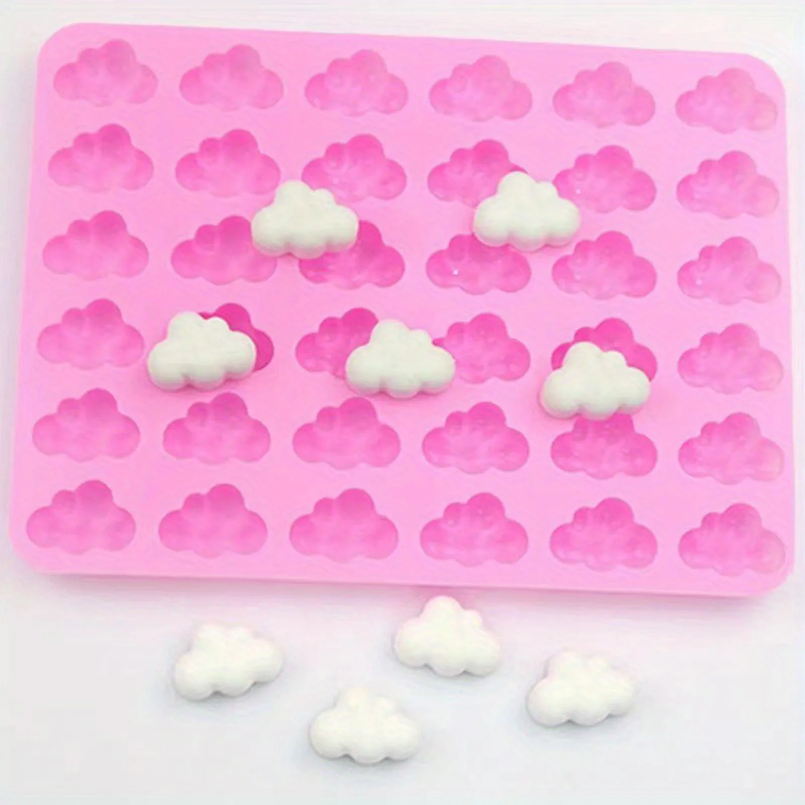 

Cloud Shape Biscuit Molds Kitchen Baking Gadget Candy Ice Cookie Moulds Silicone Food Grade Chocolate Cake Candy Lollipop Molds