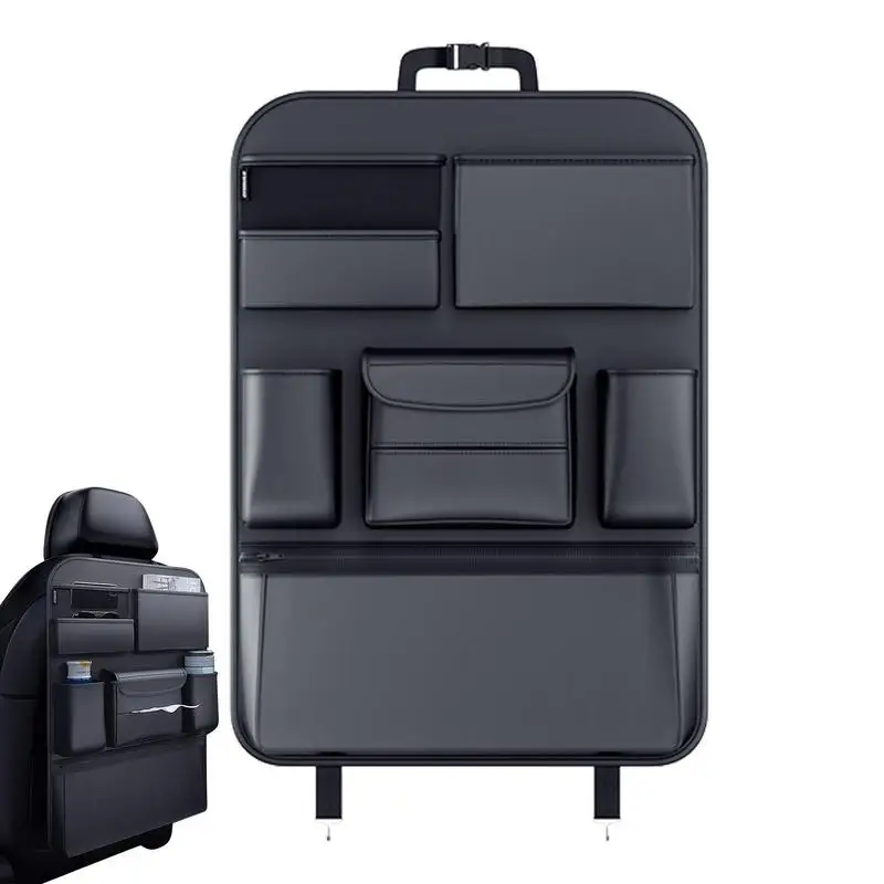 

Органайзер для заднего сиденья автомобиля, многофункциональная сумка для заднего сиденья, экономия места, автомобильный Органайзер, водонепроницаемый, устойчивый к пятнам, для салона автомобиля