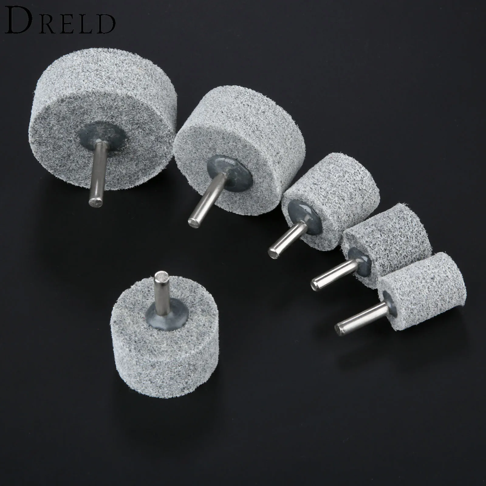 

DRELD 6mm Shank Fiber Nylon Mounted Point Grinding Head for Buffing Polishing Grinder Rotary Tools 20mm-60mm Dremel Accessories