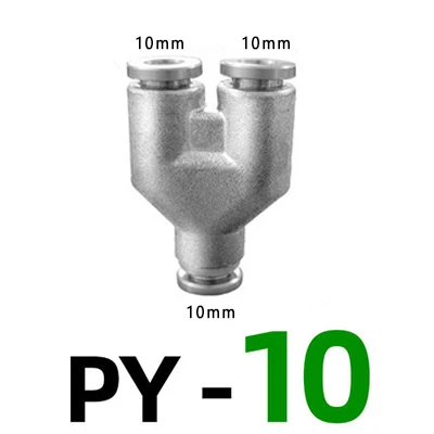 

Пневматический разъем Y-образный тройник PY304