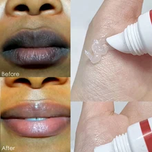 Naturally Pink Serum Lips Pink Fresh Remove Dark Lips  Lightening Bleaching Cream Balm Repair Fine Lines Brighten Lip Exfoliator