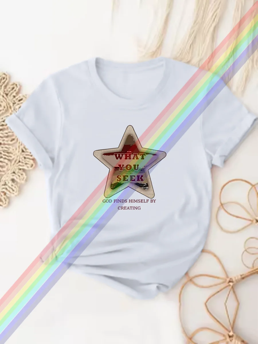 Креативная роскошная женская высококачественная летняя футболка с принтом