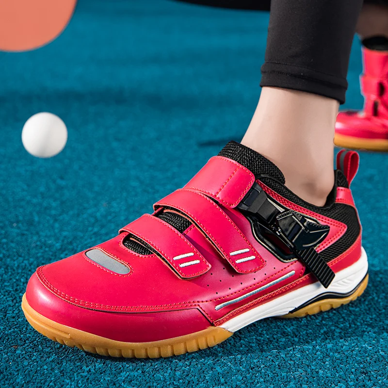 High Quality Table Tennis Shoes Men's and Women's Professional Tennis Shoes Men's Anti-slip Comfortable Training Badminton Shoes