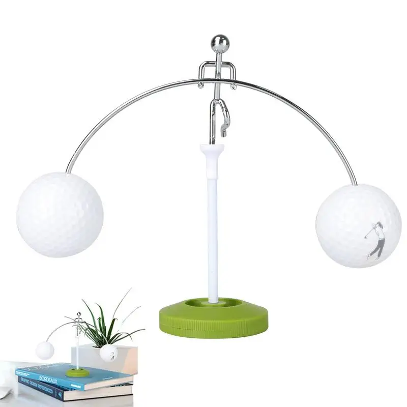 

Kinetic Art Balance Toy Physics Balance Kinetic Desk Toy Golf Ball Balance Toy Weightlifter Stress Relief Sculpture Balancing