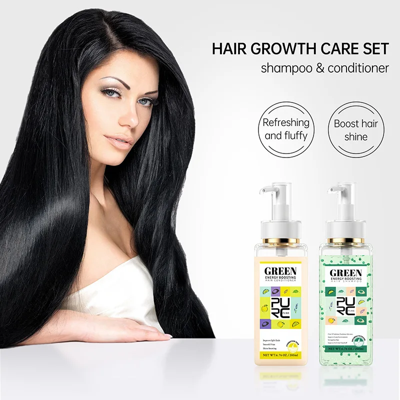 

PURC Hair & Scalp Treatment Shampoo and Conditioner Keratin Hair Mask Set Straightening Smoothing Hair Care Products