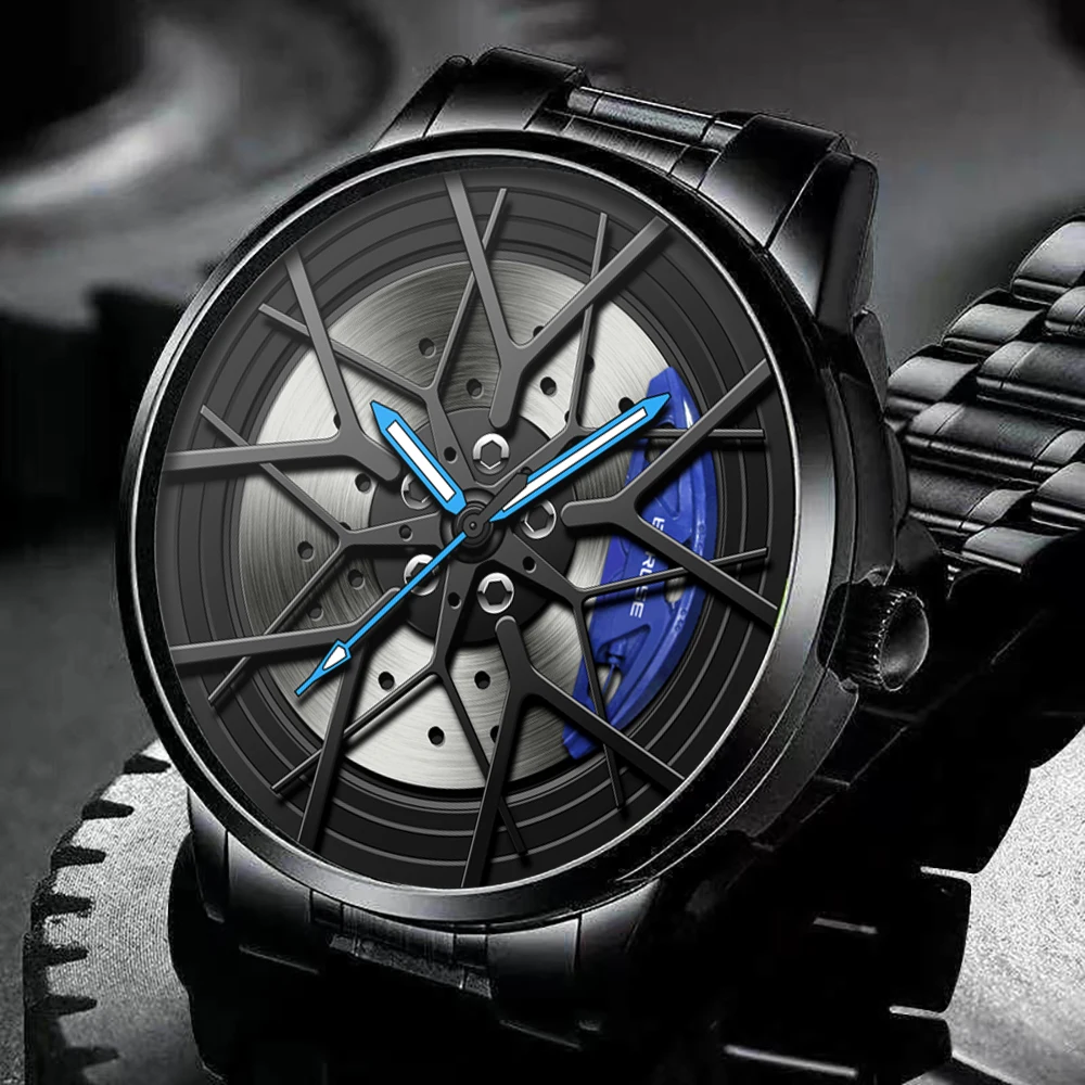 2022 Модные мужские автоматические спортивные водонепроницаемые кварцевые часы