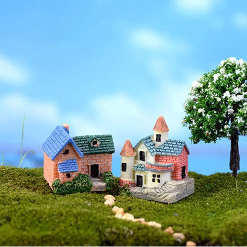 Аксессуары для кукольного домика сделай сам миниатюрная кирпичная вилла