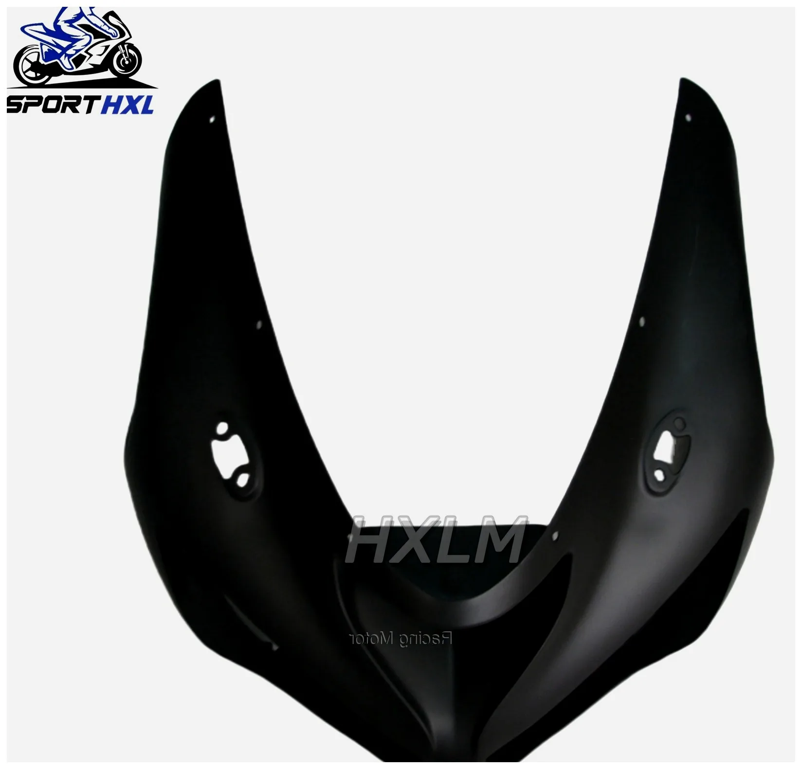 Фото Комплект обвесов на заказ - передний обтекатель фары для Ninja ZX-6R 2005-2006, черный обвес ZX6R 636 2006, пластиковые обтекатели №1