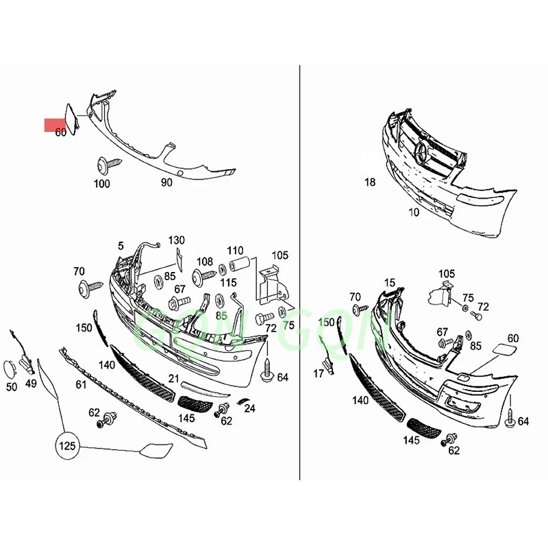 

car water nozzle cover cover me rc ed es be nz headlight sprinkler cover Wrench water spray cover