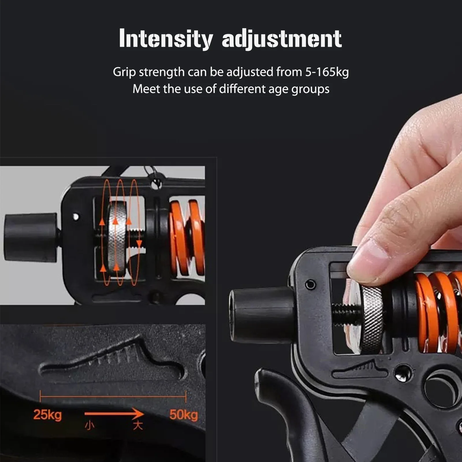 5-165 кг ручной захват Усилитель профессиональная ручка регулируемая реабилитация