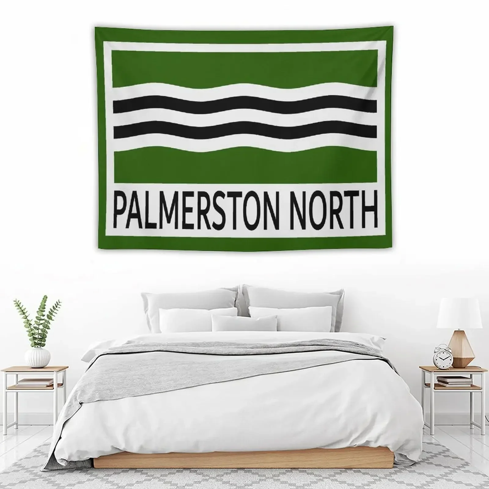 Настенный Гобелен Palmerston с северным флагом и именем декор для комнат декоративный