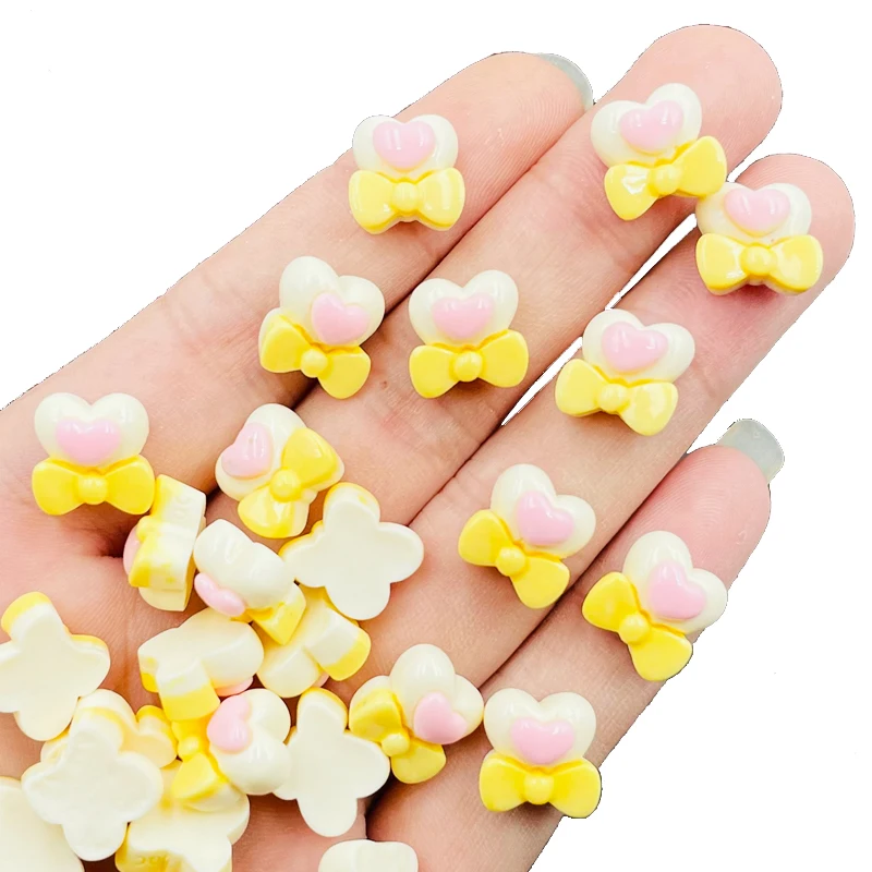 

30 Pcs New Cute Mini Cartoon Butterfly Junction Resin Cabochons Scrapbooking DIY Jewelry Craft Decoration Accessories N54