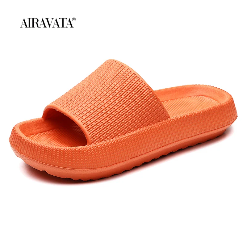 

Home Slippers Summers Thick Platform Womens New Sandals Indoor Bathroom Anti-slip Slides Ladies men's Shoes mules Dropshipping