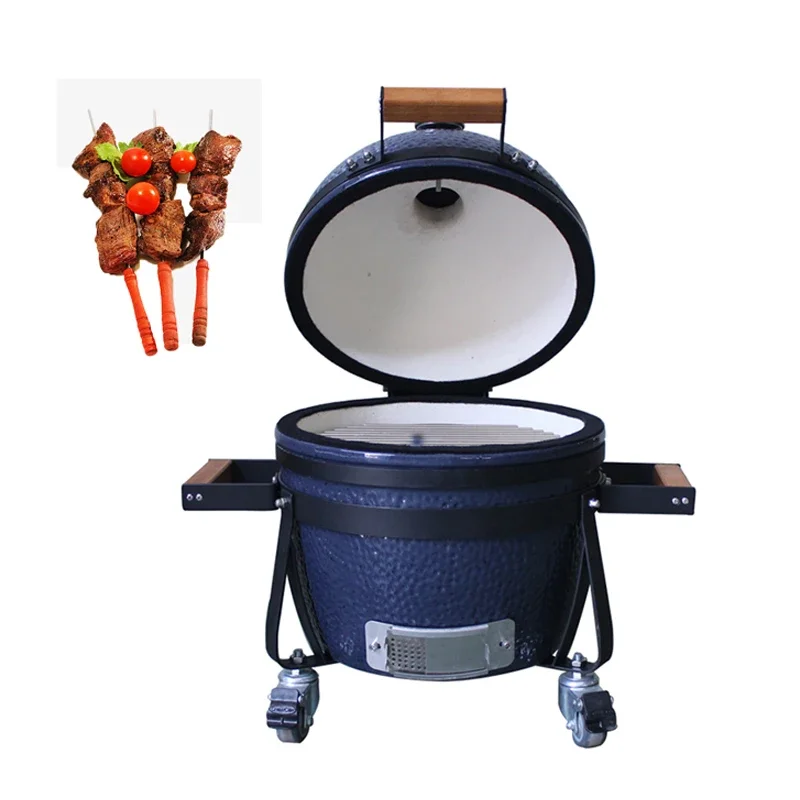 Модный 14-дюймовый мини-гриль в форме яйца Камадо угольный гриль портативная