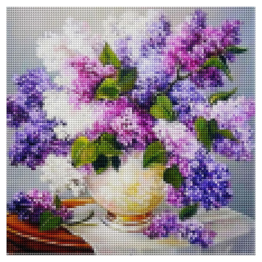 5d diy diamond painting flowers diamond mosaic rhinestone cross stitch ktis flowers diamond embroidery home decor gift free global shipping
