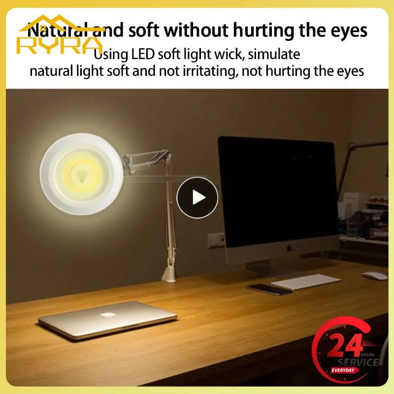 

1~8PCS Super Bright Cob Under Cabinet Light LED Wireless Remote Control Dimmable Wardrobe Night Lamp Home Bedroom Kitchen